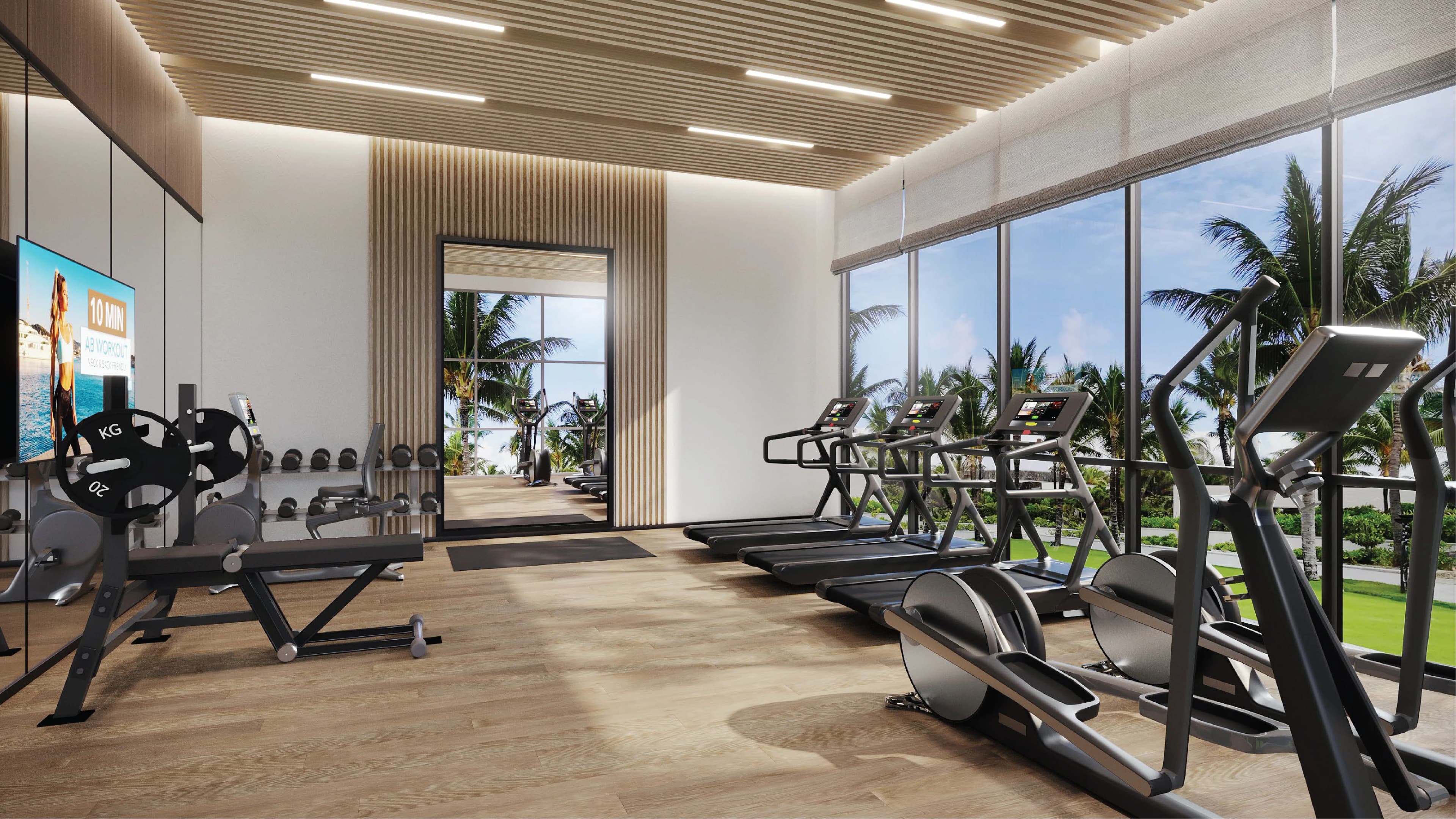 gym and fitness center